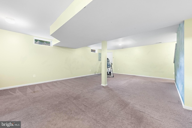 202 Prancer Rd, Egg Harbor Township, NJ 08234 - finished below grade area featuring carpet and baseboards