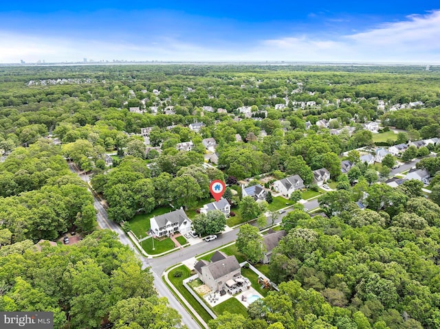 202 Prancer Rd, Egg Harbor Township, NJ 08234 - drone / aerial view of a heavily wooded area