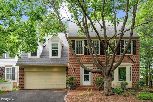 2300 Yvonnes Way, Dunn Loring, VA 22027 - view of front of property featuring roof with shingles, driveway, and brick siding