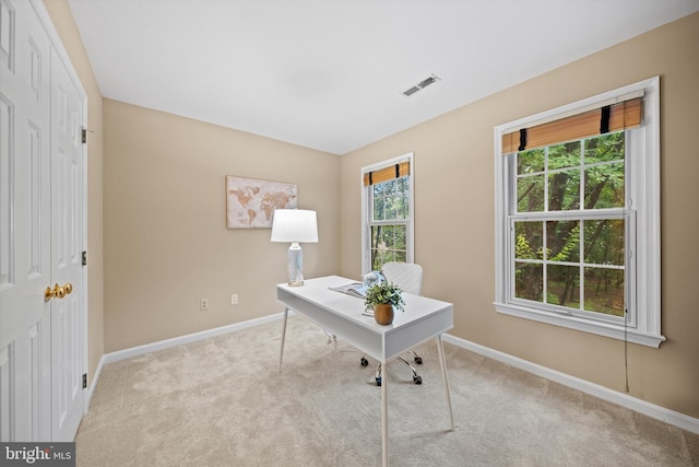 2300 Yvonnes Way, Dunn Loring, VA 22027 - office featuring light carpet and baseboards