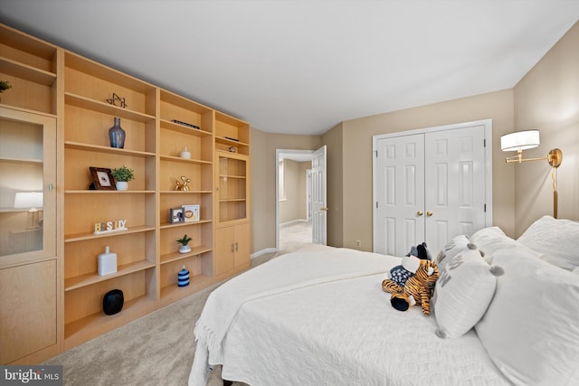2300 Yvonnes Way, Dunn Loring, VA 22027 - carpeted bedroom featuring a closet and baseboards