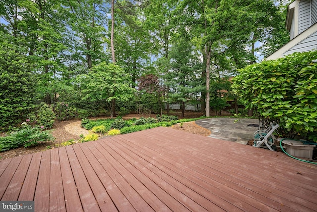 2300 Yvonnes Way, Dunn Loring, VA 22027 - deck featuring a patio area