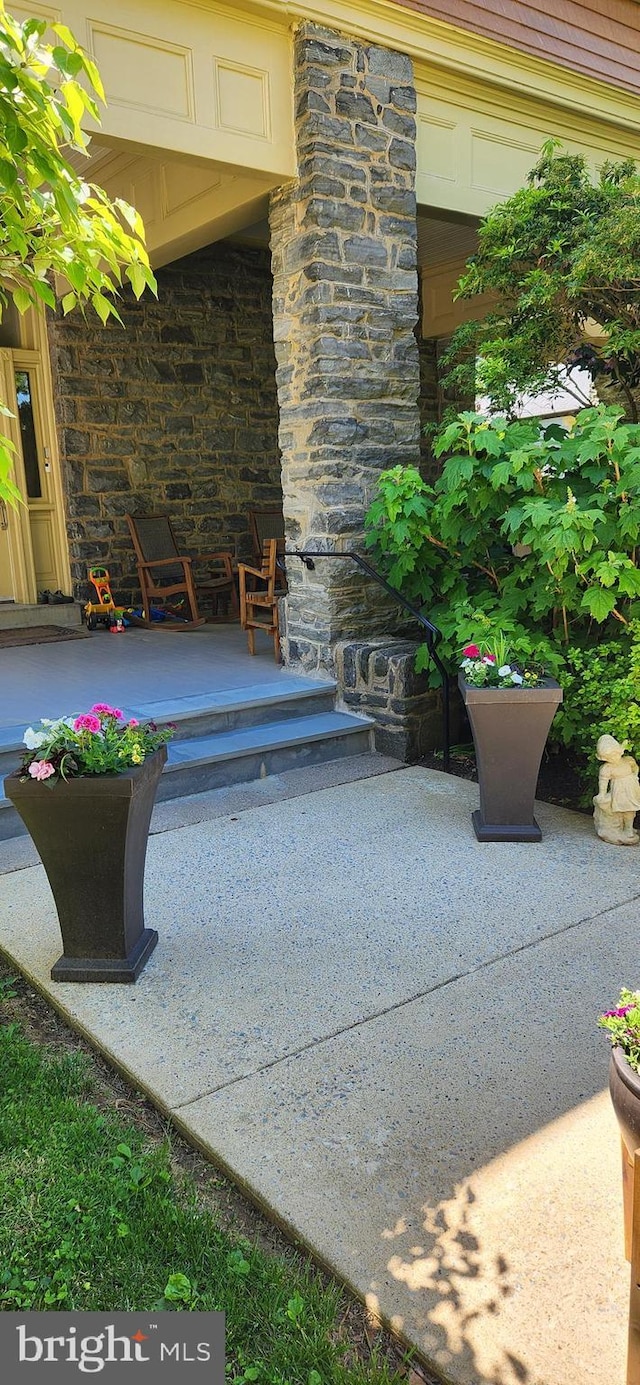 206 Price Ave Unit 2, Narberth, PA 19072 - view of patio