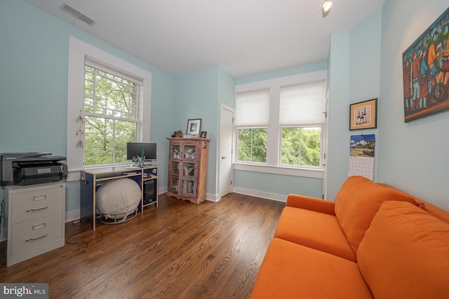 206 Price Ave Unit 2, Narberth, PA 19072 - office featuring healthy amount of natural light, wood finished floors, and baseboards