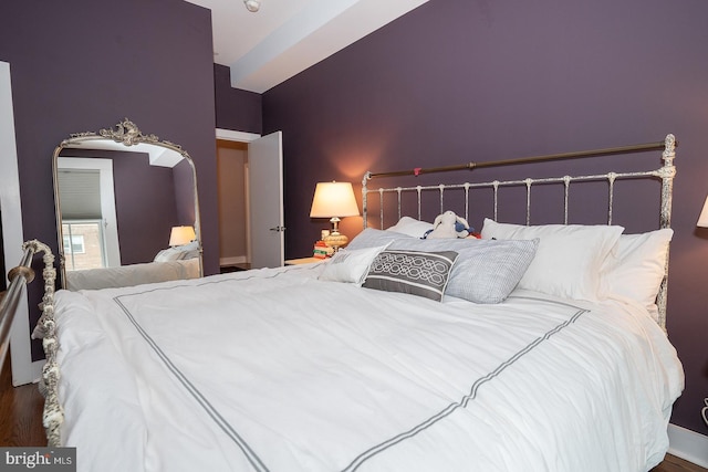 206 Price Ave Unit 2, Narberth, PA 19072 - bedroom featuring wood finished floors and baseboards