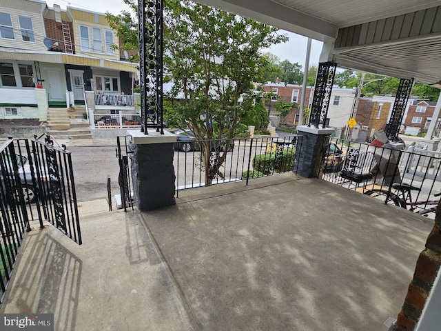 6022 N Lambert St, Philadelphia, PA 19138 - view of covered porch