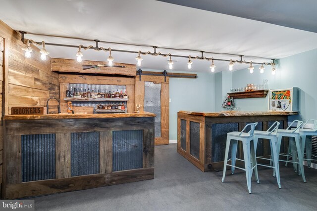 7001 Locust Ct, Owings, MD 20736 - indoor bar with rail lighting