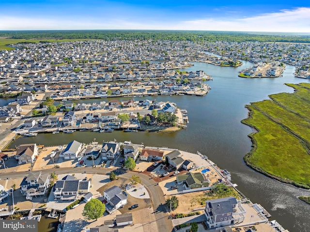 14 Ramapo Rd, Tuckerton, NJ 08087 - aerial overview of property's location featuring a large body of water and nearby suburban area