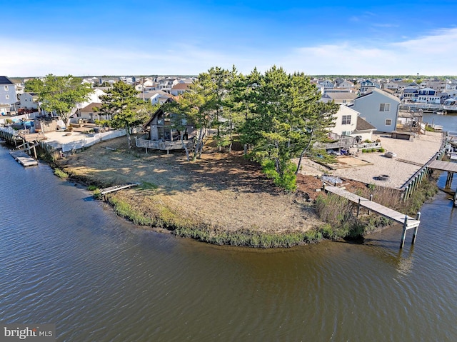 14 Ramapo Rd, Tuckerton, NJ 08087 - aerial view of residential area featuring a nearby body of water