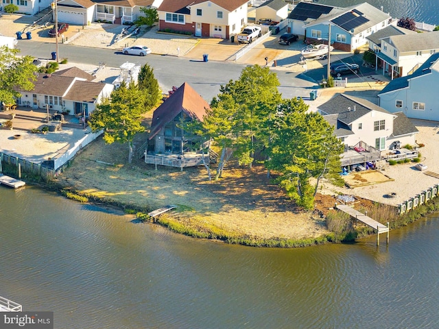14 Ramapo Rd, Tuckerton, NJ 08087 - aerial view of residential area with a large body of water