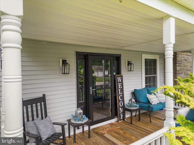 209 Burlington Ave, Voorhees, NJ 08043 - view of wooden porch