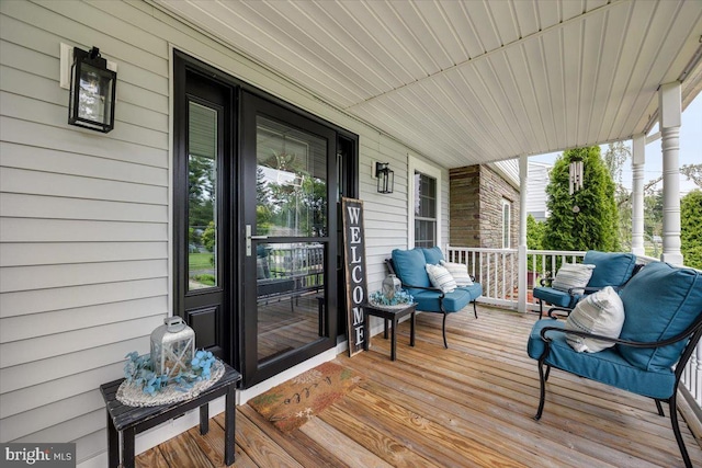 209 Burlington Ave, Voorhees, NJ 08043 - view of wooden porch