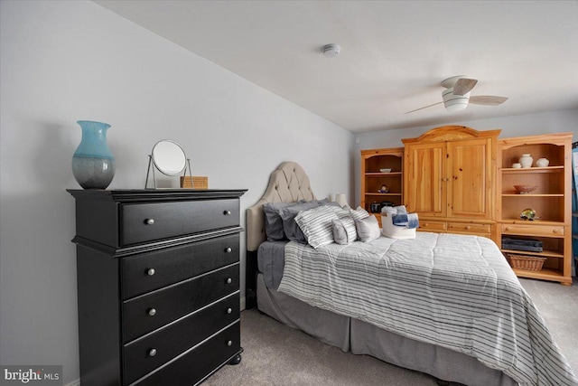 209 Burlington Ave, Voorhees, NJ 08043 - bedroom featuring light colored carpet and ceiling fan