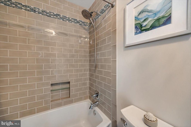 209 Burlington Ave, Voorhees, NJ 08043 - full bathroom featuring toilet and tub / shower combination