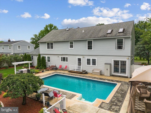 209 Burlington Ave, Voorhees, NJ 08043 - swimming pool with a patio