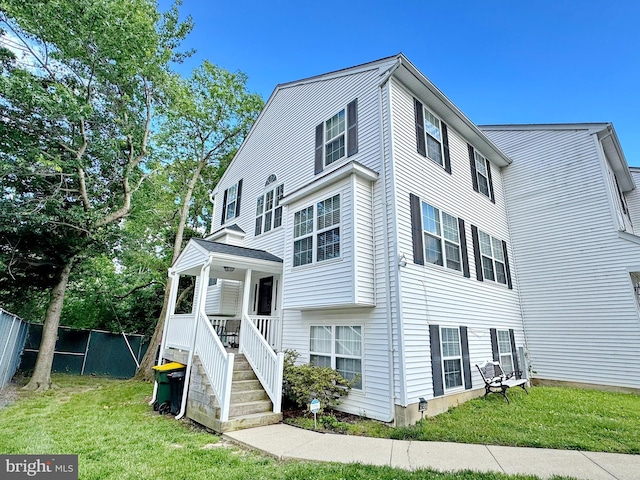 8565 E St, Chesapeake Beach, MD 20732 - view of front of property featuring a porch