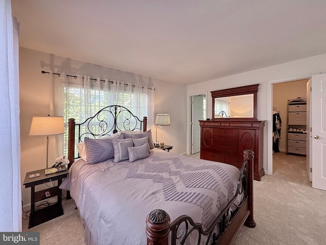 8565 E St, Chesapeake Beach, MD 20732 - bedroom with light colored carpet and a spacious closet