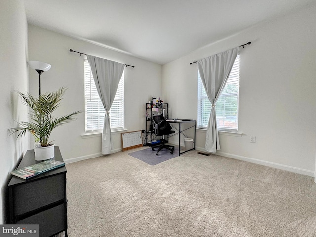 8565 E St, Chesapeake Beach, MD 20732 - carpeted office space featuring baseboards