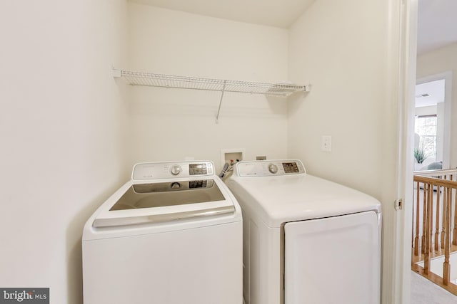 35551 Sarasota St, Round Hill, VA 20141 - washroom with washing machine and clothes dryer