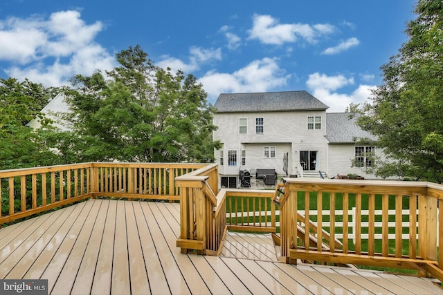 35551 Sarasota St, Round Hill, VA 20141 - view of wooden terrace