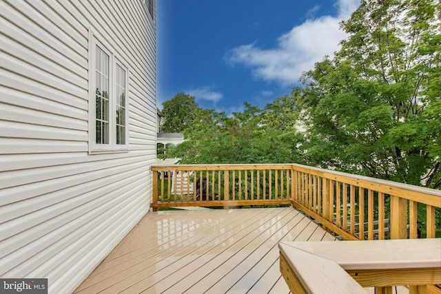 35551 Sarasota St, Round Hill, VA 20141 - view of wooden terrace