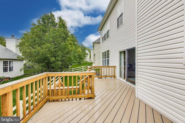 35551 Sarasota St, Round Hill, VA 20141 - view of wooden terrace