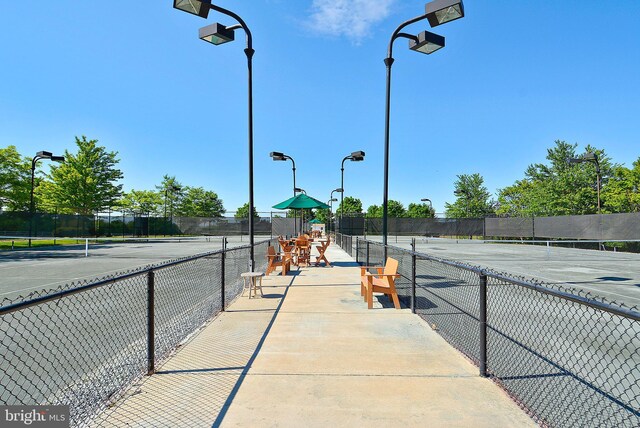 43825 Hickory Corner Ter Unit 104, Ashburn, VA 20147 - view of tennis court