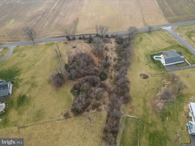 Carters Ln, Stephens City, VA 22655 - aerial view of property's location featuring rural landscape