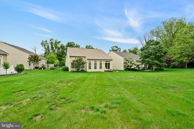 4 Hearthstone Blvd, Pemberton, NJ 08068 - back of property with a yard
