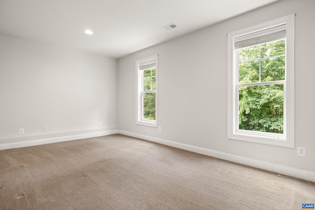 83 Mossy Creek Ct, Zion Crossroads, VA 22942 - carpeted empty room with baseboards and recessed lighting