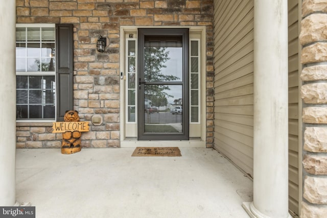 39 Grain Ct, Magnolia, DE 19962 - view of exterior entry with stone siding