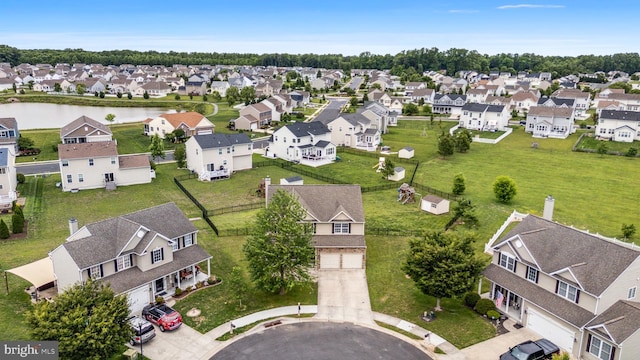 39 Grain Ct, Magnolia, DE 19962 - aerial view of residential area featuring a nearby body of water