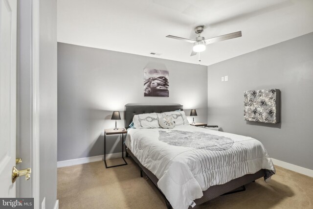 39 Grain Ct, Magnolia, DE 19962 - carpeted bedroom with baseboards and ceiling fan