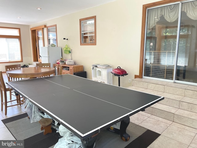 333 Sussex Blvd, Broomall, PA 19008 - playroom featuring tile patterned floors and recessed lighting