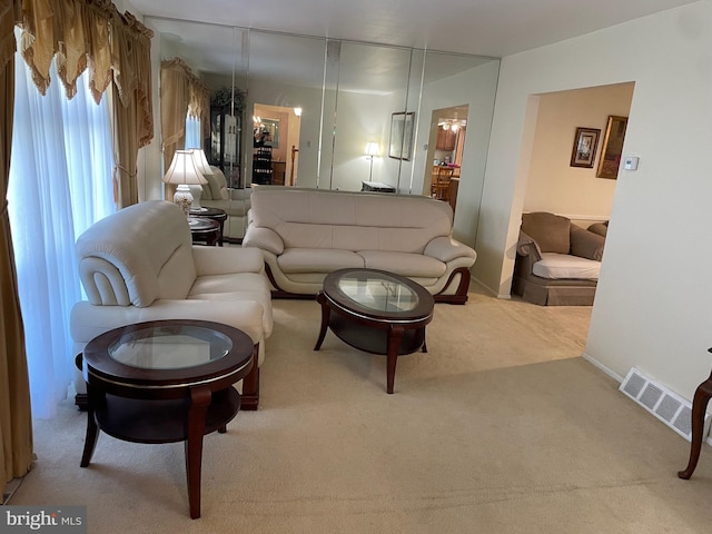 333 Sussex Blvd, Broomall, PA 19008 - carpeted living room featuring baseboards