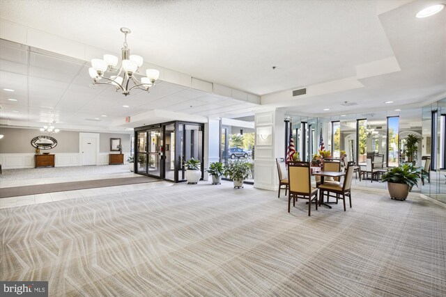 3330 N Leisure World Blvd Unit 5-722, Silver Spring, MD 20906 - building lobby featuring recessed lighting