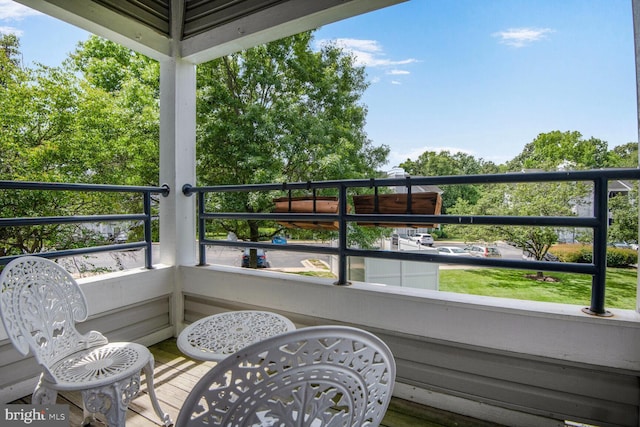 600 Resty Ln Unit 202, Odenton, MD 21113 - view of balcony