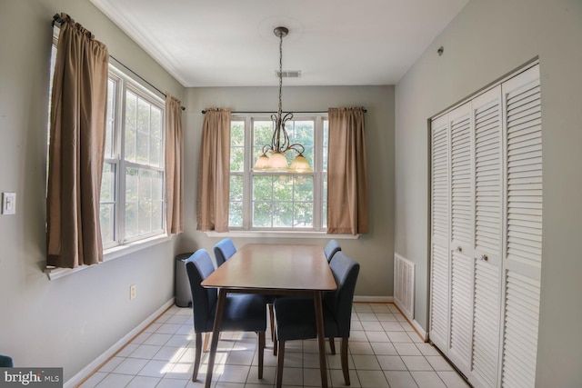 600 Resty Ln Unit 202, Odenton, MD 21113 - dining area with baseboards and light tile patterned flooring