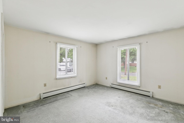 3 Karok Ln, Browns Mills, NJ 08015 - carpeted spare room with a baseboard radiator