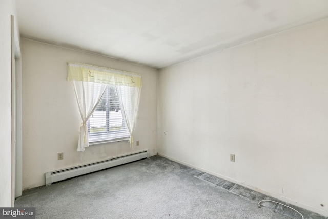 3 Karok Ln, Browns Mills, NJ 08015 - carpeted spare room with a baseboard radiator