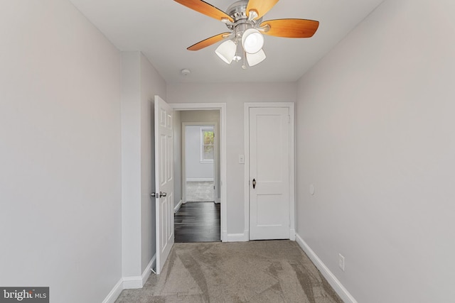 2802 Bruce Pl SE, Washington, DC 20020 - corridor with carpet flooring and baseboards
