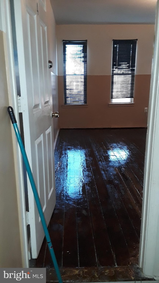 2523 Garrett Ave, Baltimore, MD 21218 - spare room with hardwood / wood-style floors