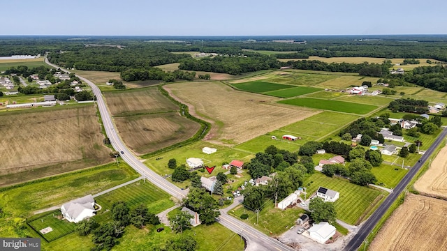 5403 Willow Grove Rd, Camden Wyoming, DE 19934 - aerial view of property and surrounding area featuring rural landscape