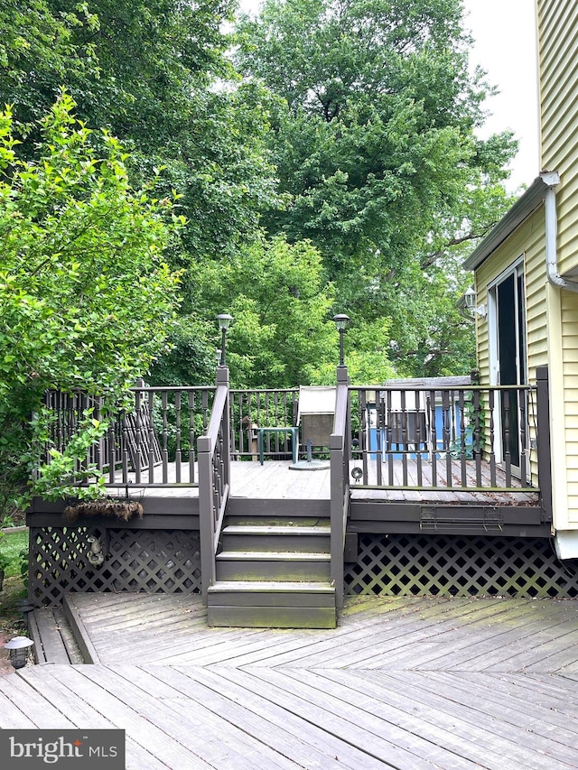 435 Kismet Ter, Philadelphia, PA 19115 - view of wooden terrace