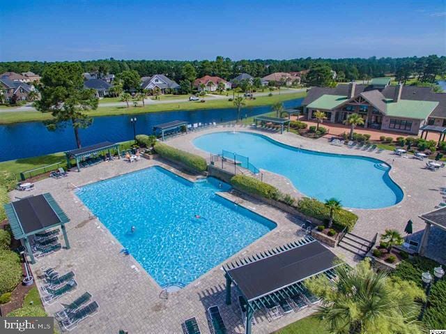 35258 Wright Way, Millsboro, DE 19966 - community pool with a water view and a patio