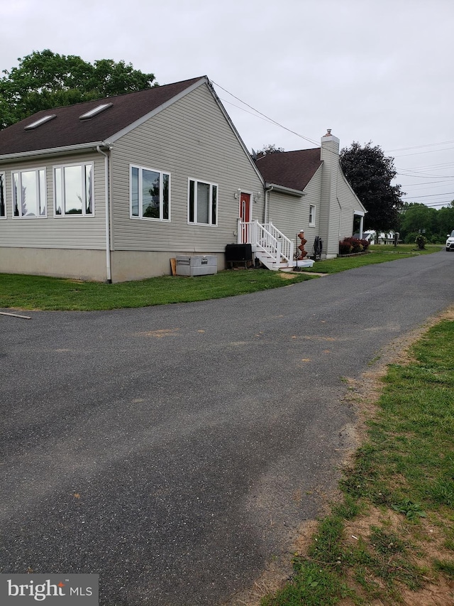 4010 Conowingo Rd, Darlington, MD 21034 - view of property exterior with a chimney and a shingled roof