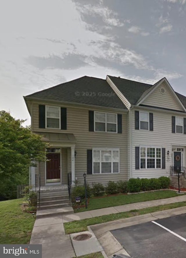 104 Regatta Ln, Stafford, VA 22554 - townhome / multi-family property featuring uncovered parking and a front yard