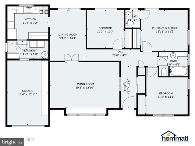 605 Oak Ter, Point Pleasant Boro, NJ 08742 - home floor plan
