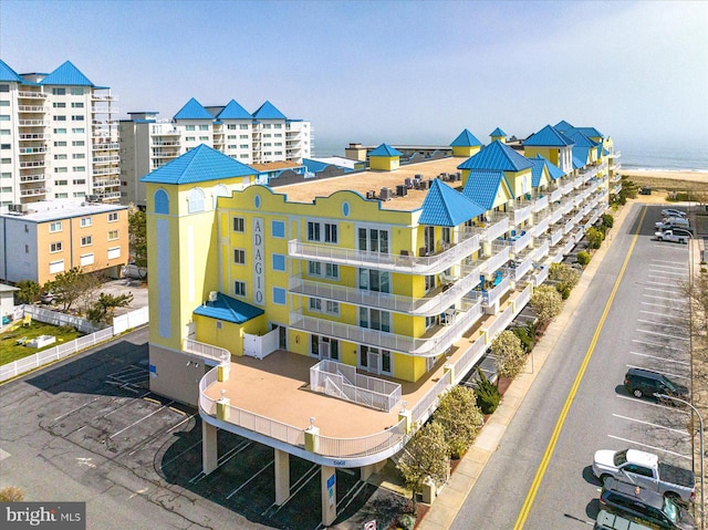 5901 Atlantic Ave Unit 411, Ocean City, MD 21842 - view of apartment building / complex with uncovered parking