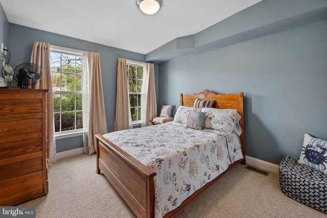3310 Hudson St, Baltimore, MD 21224 - bedroom with baseboards and light carpet